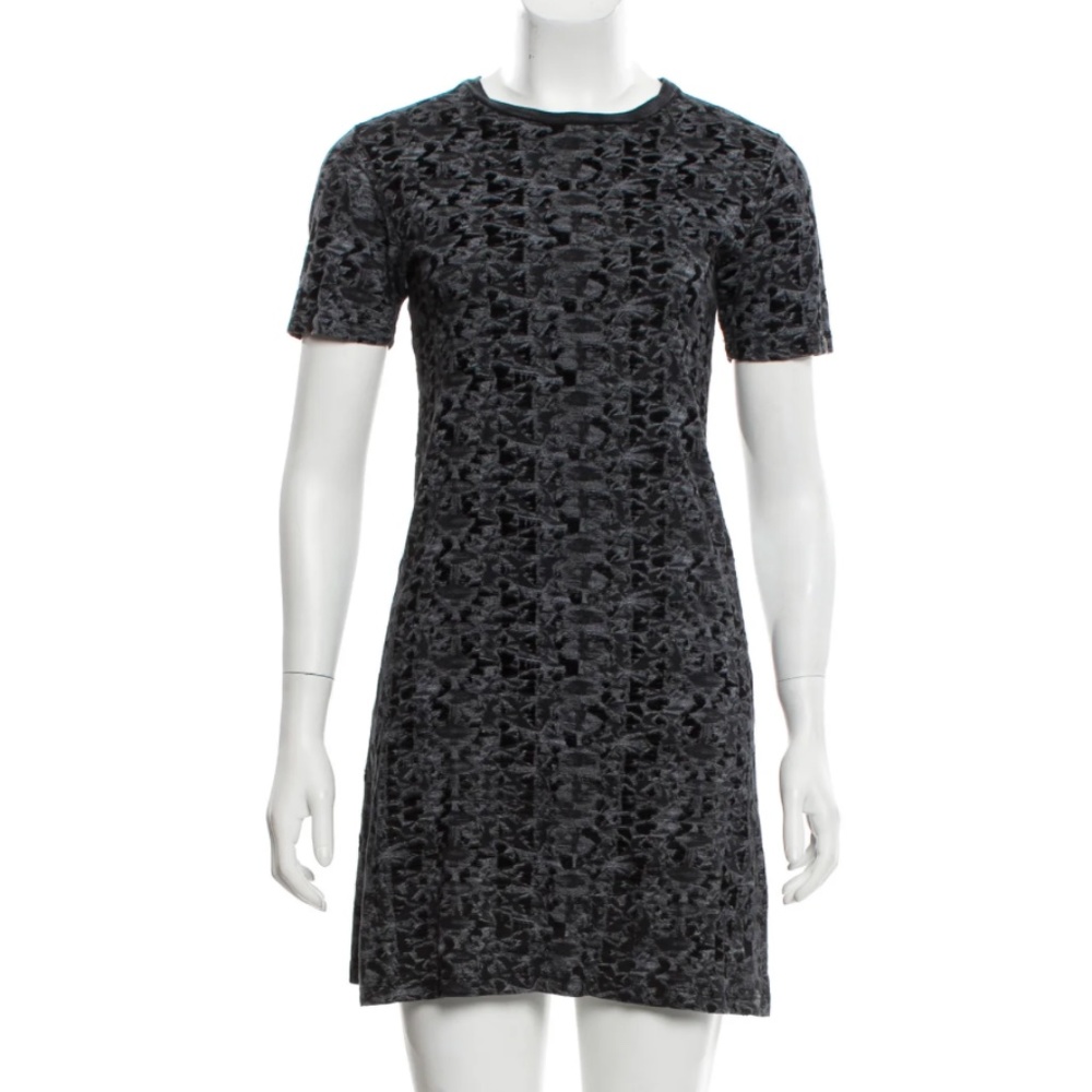 Theory Patterned mini dress size Petite